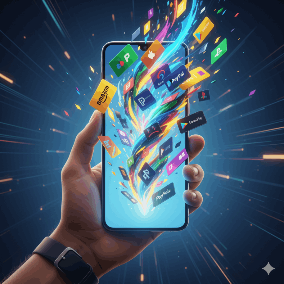 Amazon gift card reward example